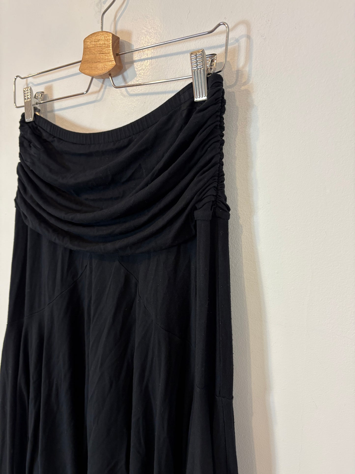 GIMAGUAS. Falda midi elástica vuelo. T S