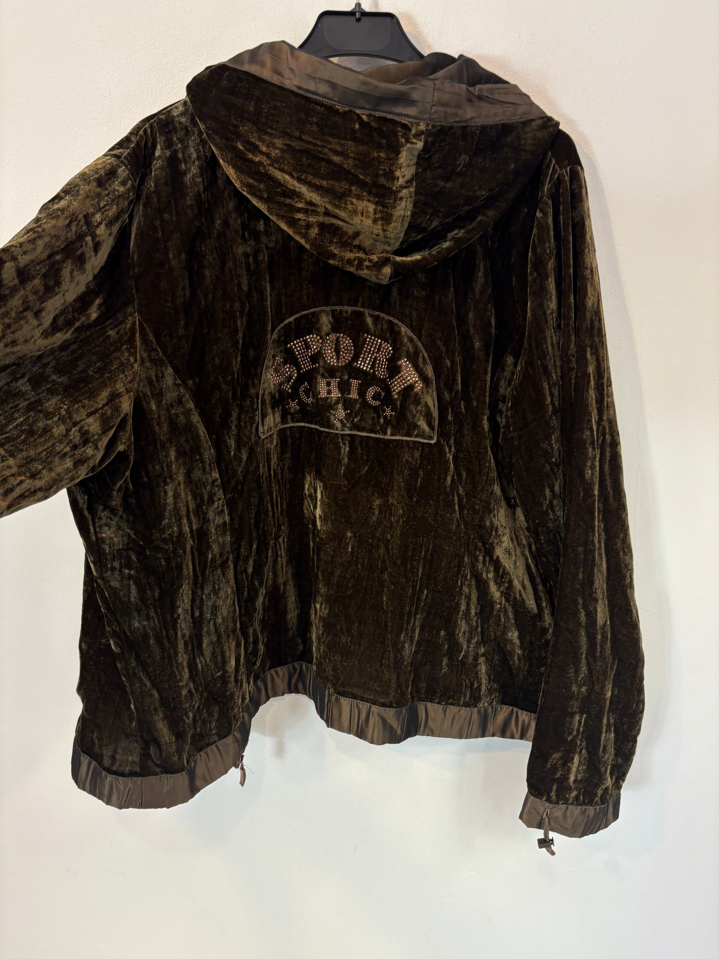 MARINA RINALDI. Chaqueta terciopelo ligera