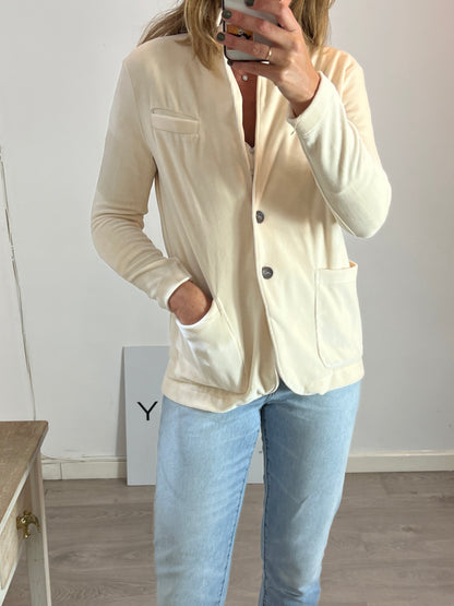 AMERICAN VINTAGE. Blazer beiges terciopelo T.s