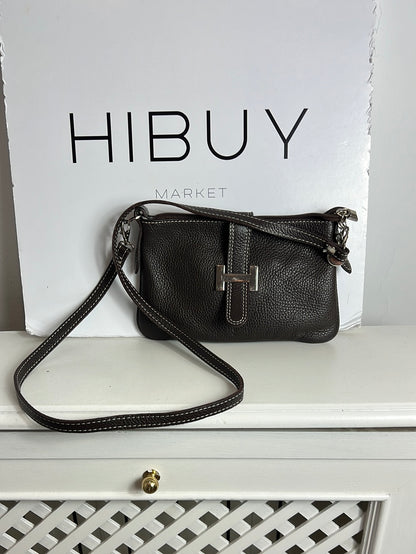 OTRAS. Bolso mini piel marrón