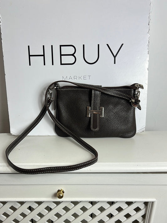 OTRAS. Bolso mini piel marrón