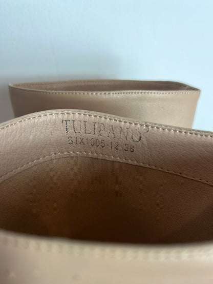 TULIPANO. Botas altas beige. T 38(tara)