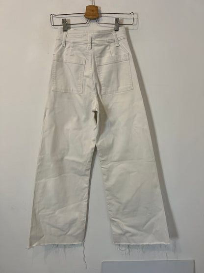 ZARA. White culottes, size 34