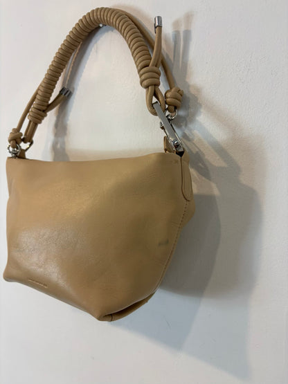 OLIVIA MAREQUE. Bolso piel beige