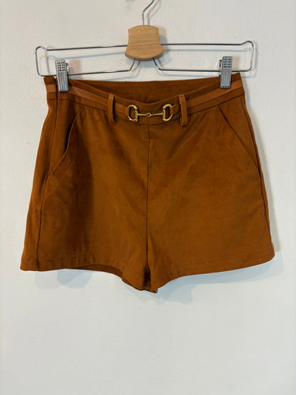 OTRAS. Conjunto camel efecto piel. T S