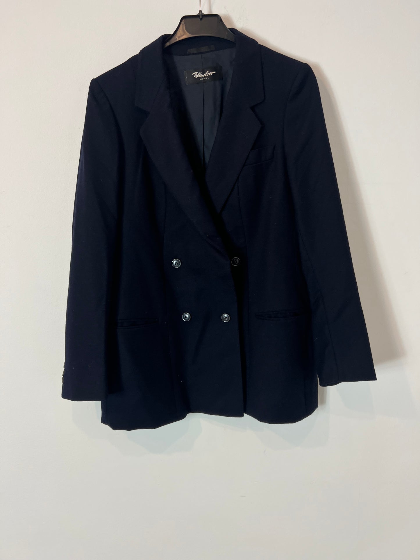 CERRUTI 1881. Navy blue wool blazer. T 38