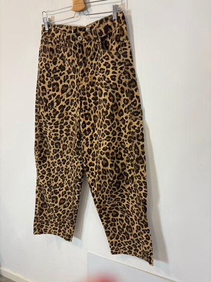 Denim ligero animal print