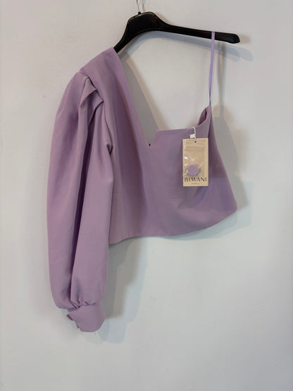 ZARA. Jacket with mottled gray wool. TS