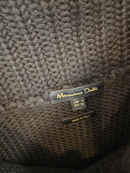 ZARA. Mustard textured back top. TS