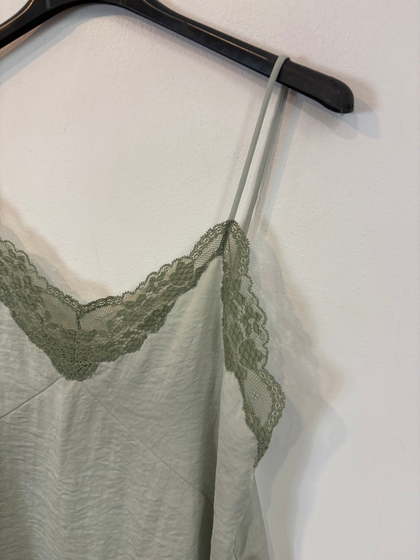 ZARA. Light green lingerie top.TM