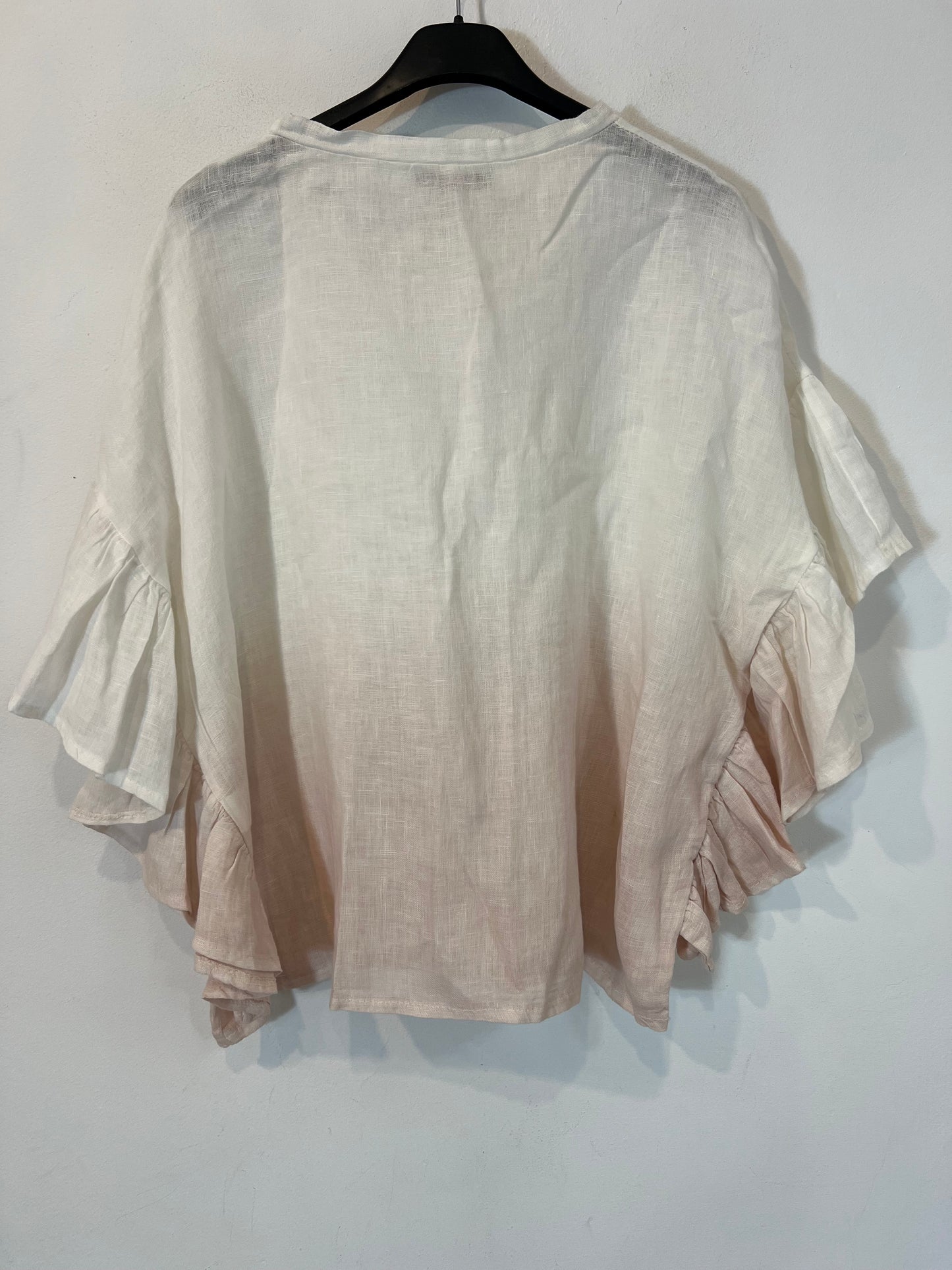 KUK. Blusa lino degradado Tu(s)