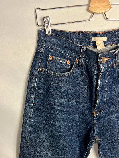 H&amp;M. Dark denim trousers size 36