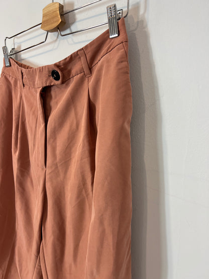 MANGO. Traje de chaqueta teja T.m/l