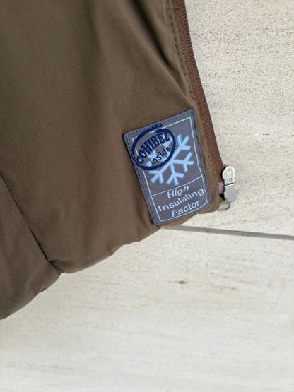 BELSTAFF. Khaki green quilted jacket with pockets. TM