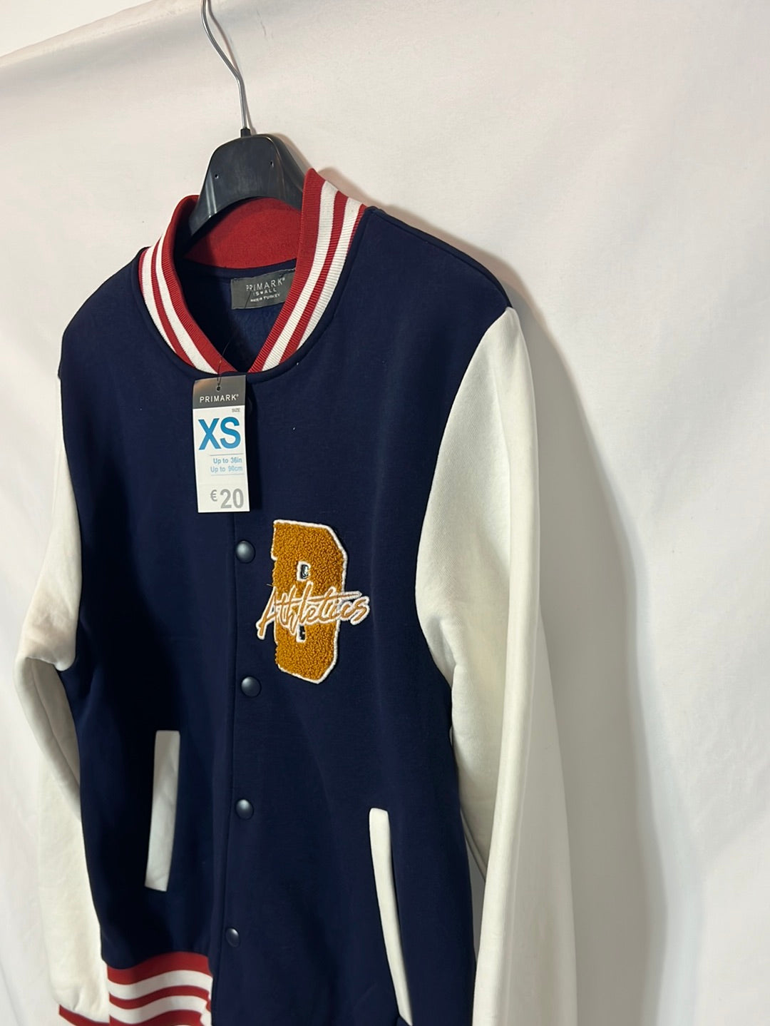 PRIMARK. Chaqueta  deportiva azul. T XS