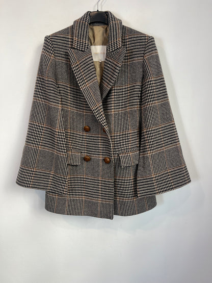 NOMADI DELUXE. Total look con lana pata de gallo. T XS