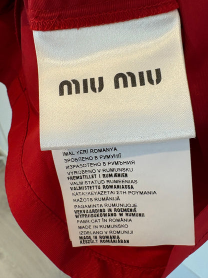 MIU MIU. Vestido rojo vintage