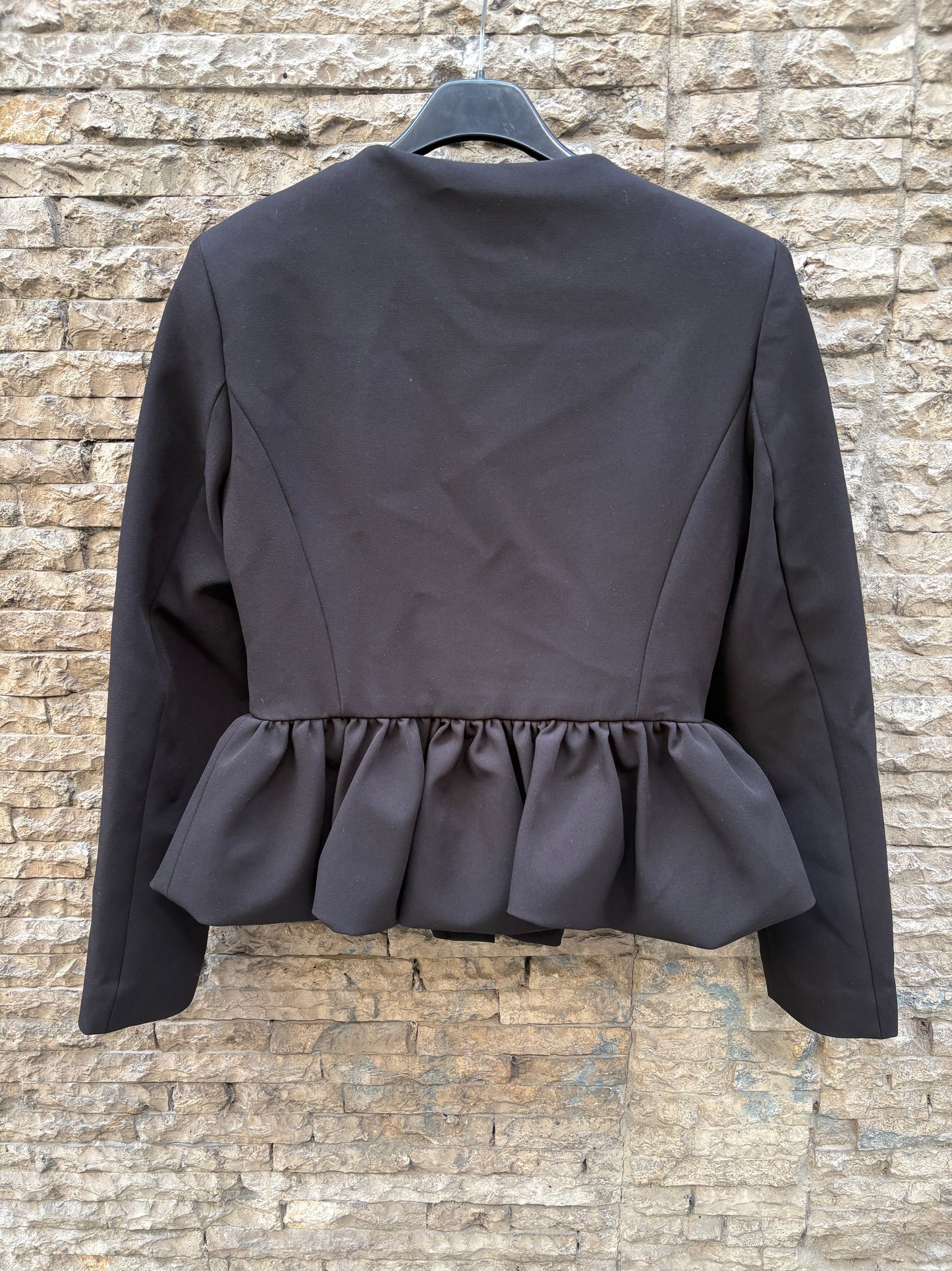 ZARA. Coral beaded jacket. TS