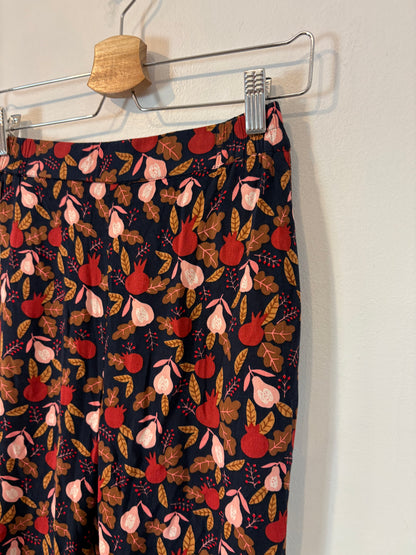 DES PETITS HAUTS. Printed flowing trousers. TS