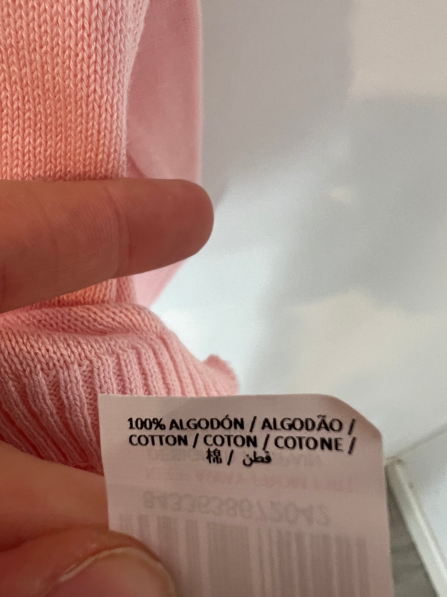 NECK&NECK. Jersey rosa algodón. T 10-11 años