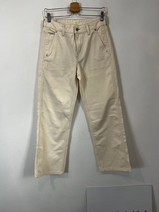PEPE JEANS. Denim color crudo costuras