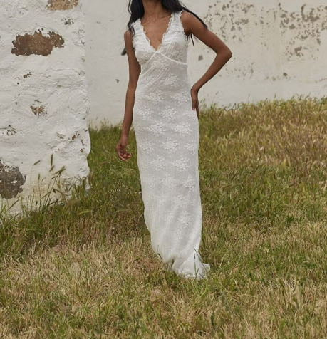 NTB. Vestido Moonlight largo blanco