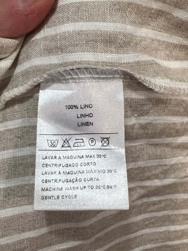 PAN. Blusa rayas lino T.L/XL