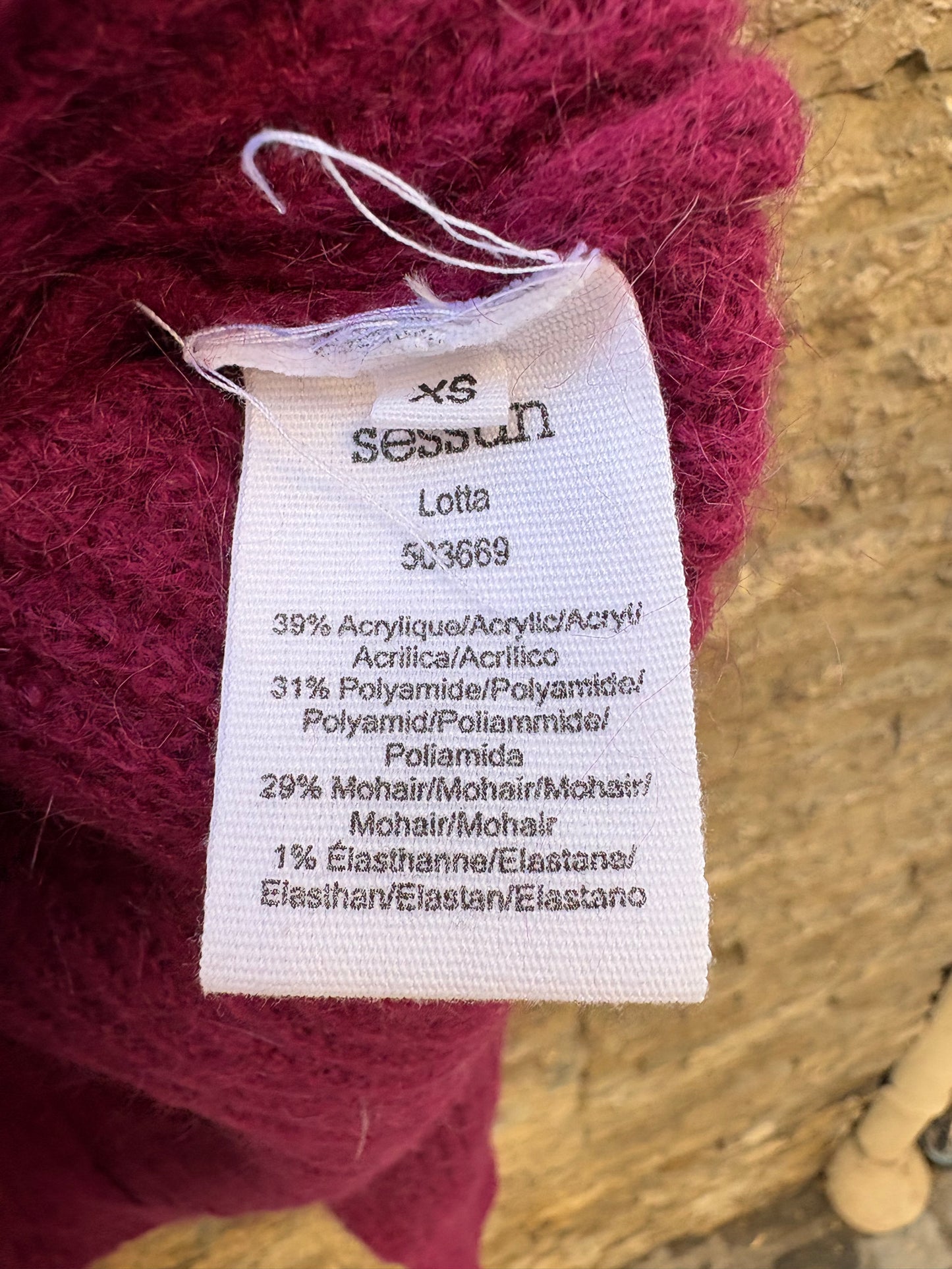 ZARA. Black stretch knit top. TL