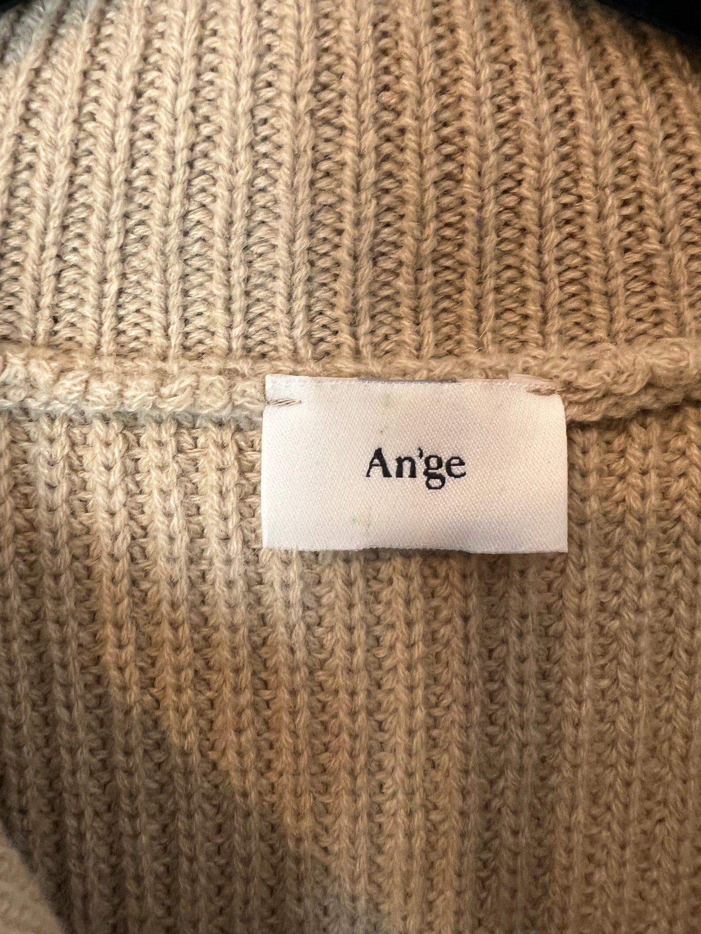 AN'GE. Jersey sin mangas cremallera Tu(m/l)