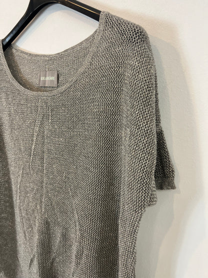 ZADIG&VOLTAIRE. Top gris hilos plateadas T.m