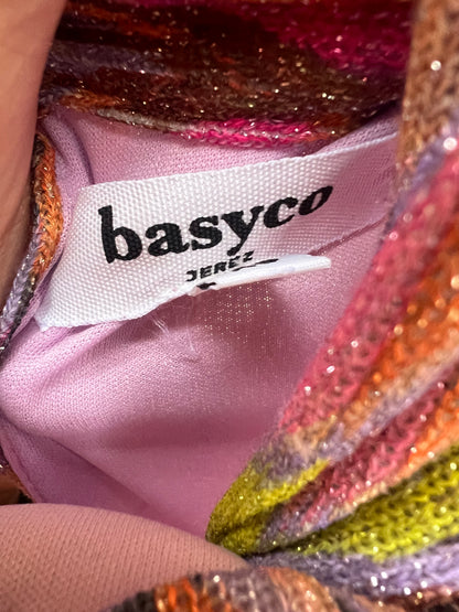 BASYCO. Long colorful knit dress. Size XS
