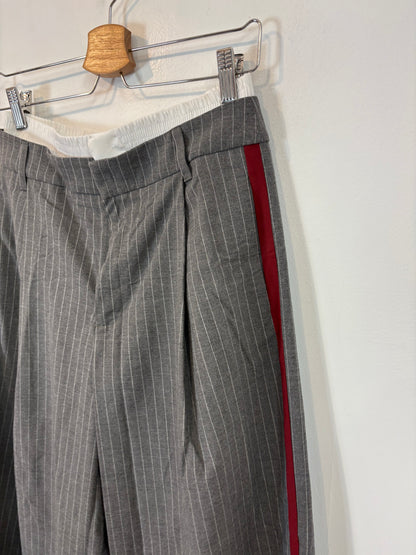 ZARA. Pantalón pinzas doble cintura. T XS