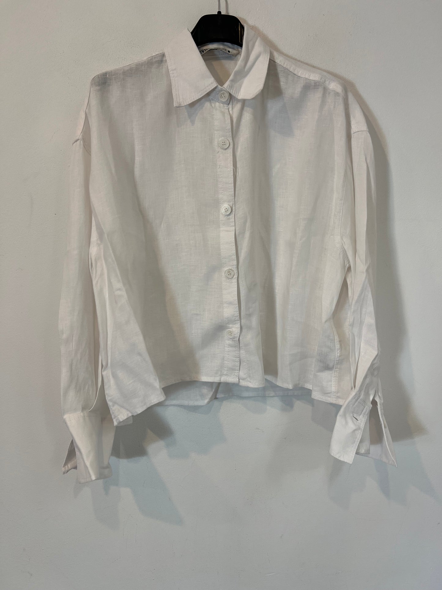 ZARA. Blusa lino. T S