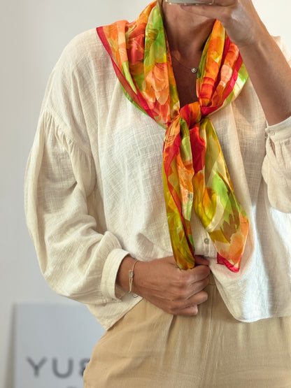 OTRAS. Pañuelo seda colores
