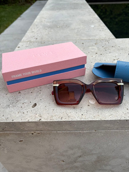 TIWI. Gafas de sol tonos rosas