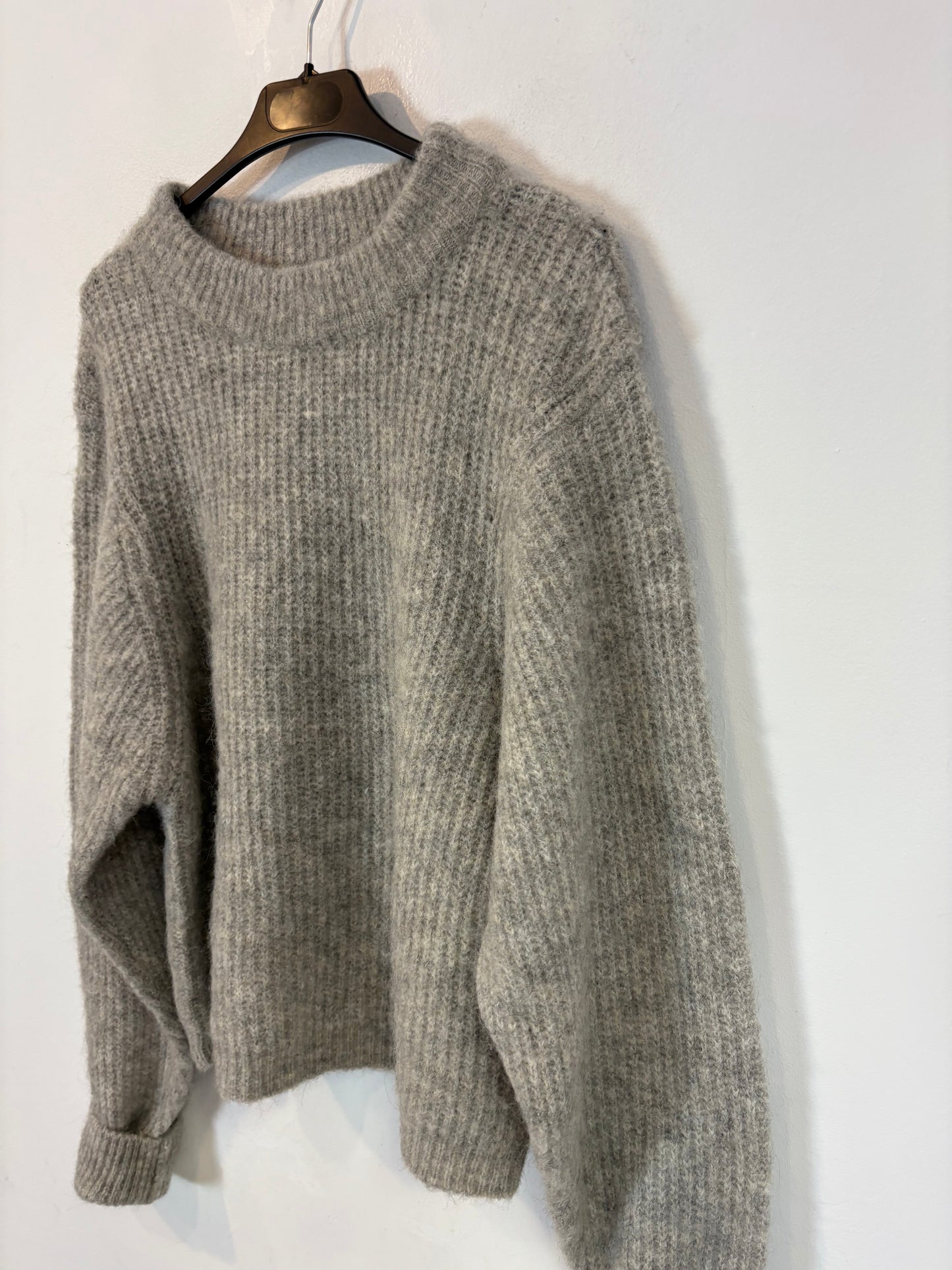 AMERICAN VINTAGE. Jersey gris con lana