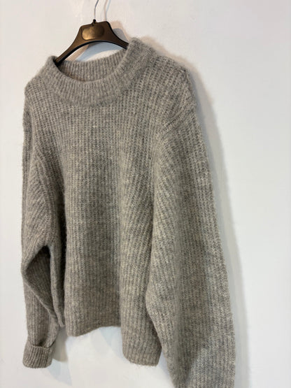 AMERICAN VINTAGE. Jersey gris con lana