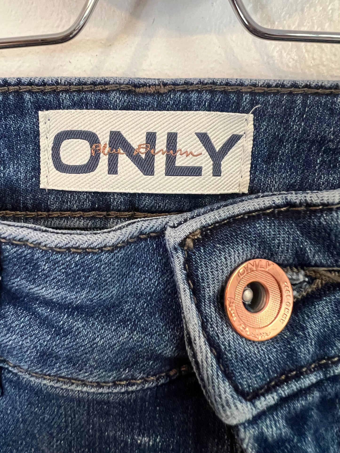 ONLY. Flared denim trousers size 32