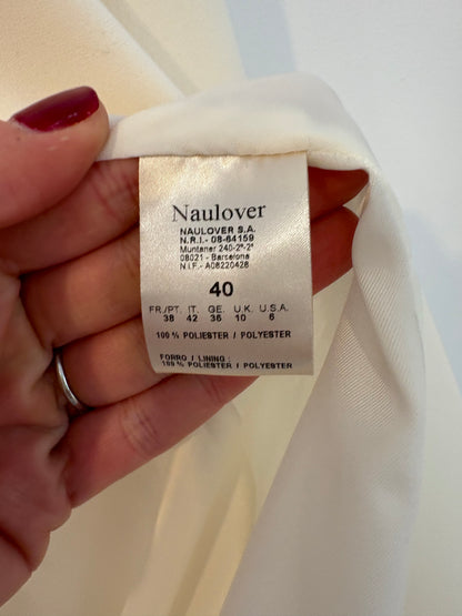 NAULOVER. Conjunto blanco roto fluido