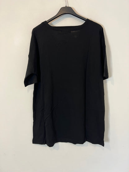 PINK WOMAN. camiseta negra monkey T.m