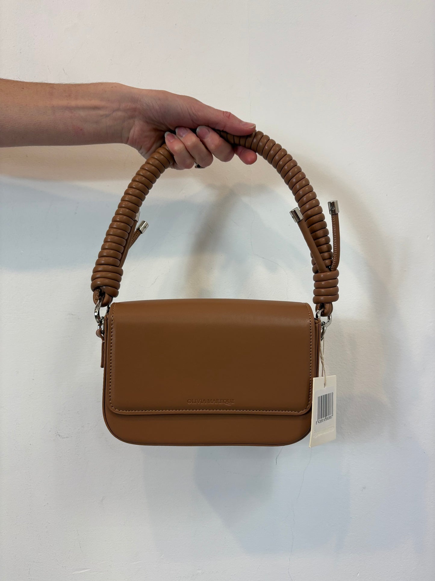 OLIVIA MAREQUE. Bolso con doble asa