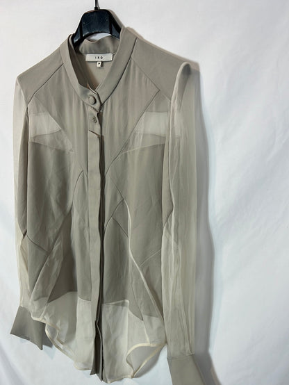 IRO. Double-weave blouse. Size 34