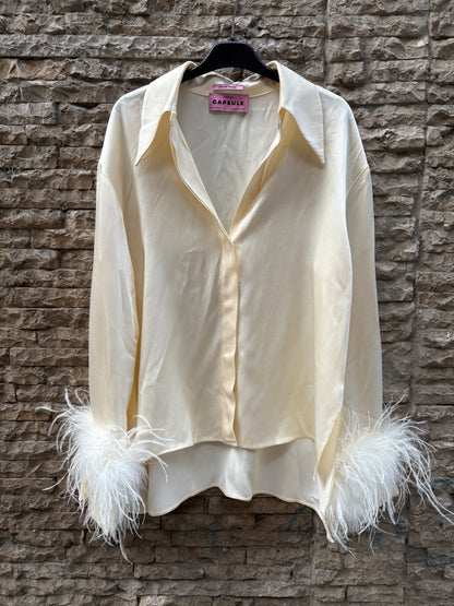 ZARA. Jacket with mottled gray wool. TS