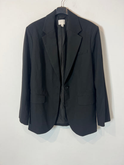 H&M. Blazer negra T S