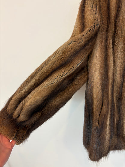 ZARA. Black stretch knit top. TL