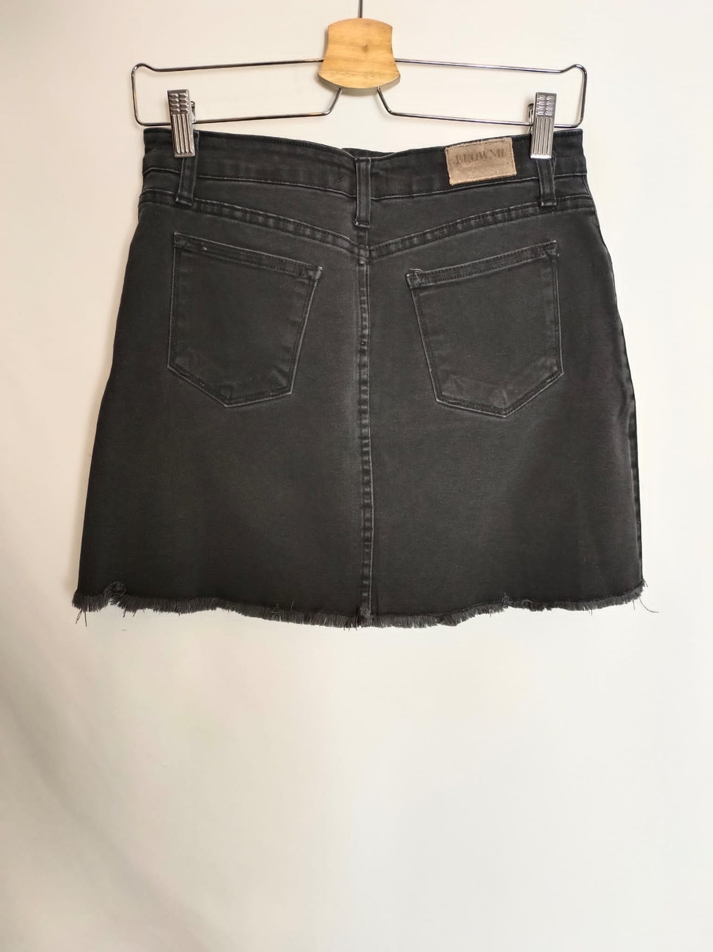 BROWNIE. Falda denim gris T.s/m