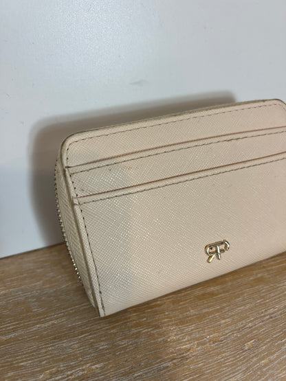 PARFOIS. Monedero tarjetero beige