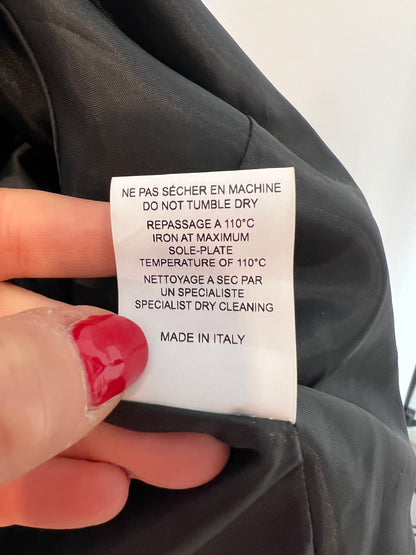 GEORGES RECH. Satin black bullfighter T.38