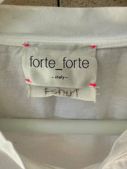 FORTE FORTE. Camiseta algodón perlas