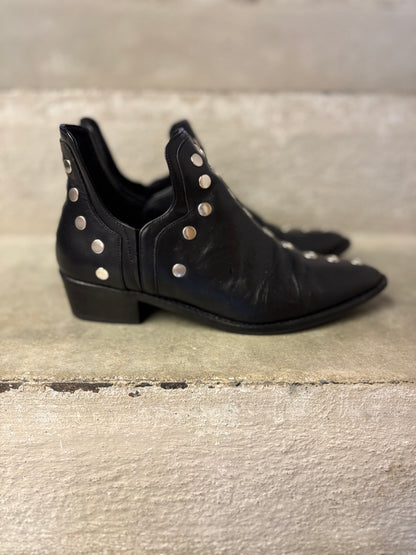 MICUIR. Punky boots en negro. T39